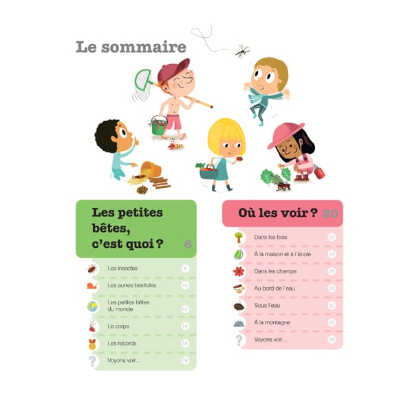 Les petites bêtes (Éditions Milan) - Image 1