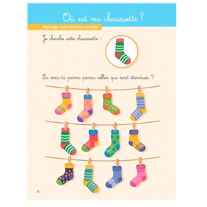 Mon grand cahier Montessori mémoire