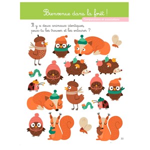 Mon grand cahier Montessori mémoire