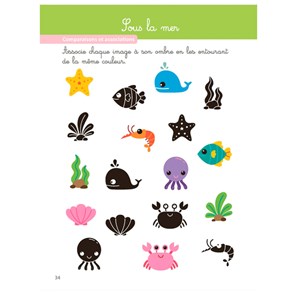 Mon grand cahier Montessori mémoire