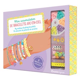 Coffret mes bracelets arc-en-ciel
