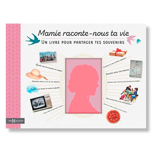 Mamie Raconte moi ton histoire : Journal mémoire à compléter par votre mamie  - Connaitre son histoire - Idée cadeau pour anniversaire, noël, Fête des  grands-mères- 90 pages à compléter avec espaces