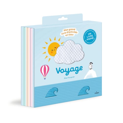Éditions Milan - Mon grand livre d'activités voyage