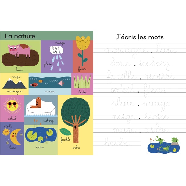 Apprendre à lire et à écrire des mots simples: avec 100 mots courants !  Cahier d'exercices éducatif: 4-7 ans (French Edition): June & Lucy Kids:  9781646082544: : Books