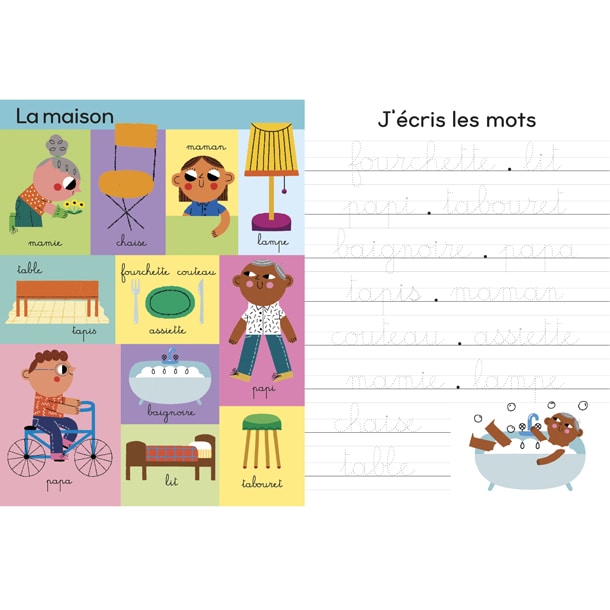 Apprendre à lire et à écrire des mots simples: avec 100 mots courants !  Cahier d'exercices éducatif: 4-7 ans (French Edition): June & Lucy Kids:  9781646082544: : Books