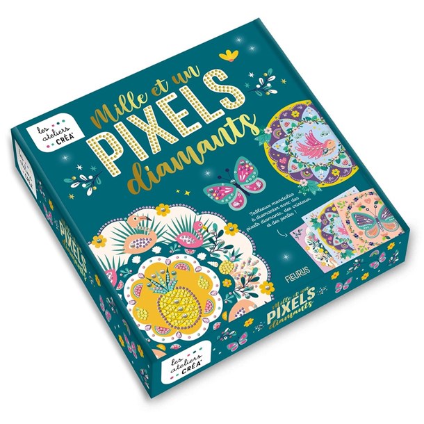 Éditions Fleurus - Coffret Mille et un pixels diamants