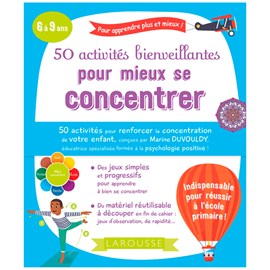 50 activités pour mieux de concentrer