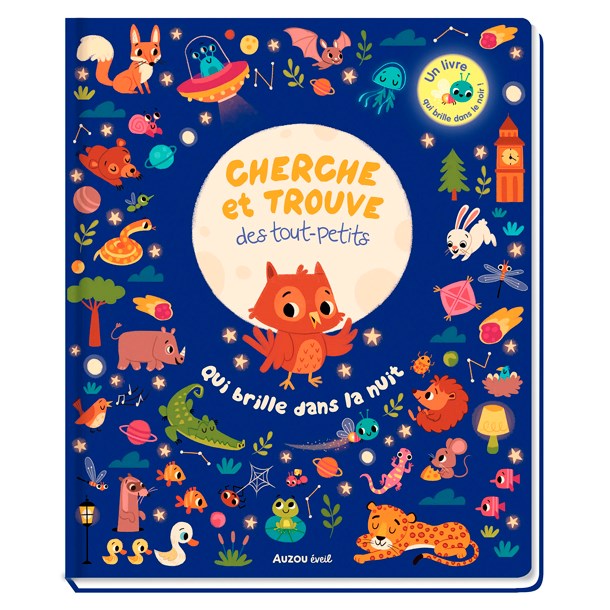 Éditions Auzou - Cherche et trouve qui brille la nuit