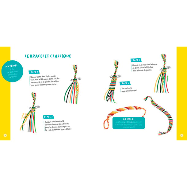Coffret bracelets brésiliens (Éditions Auzou) - Image 2