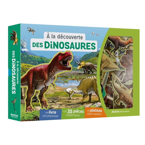 Éditions Auzou - Coffret A la découverte des dinosaures