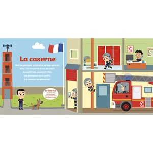 Livre puzzle Les pompiers