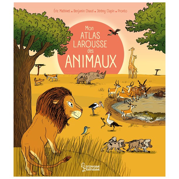Mon Atlas Larousse des animaux (Larousse Jeunesse) - Couverture