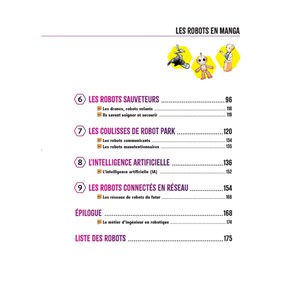 Les robots en manga