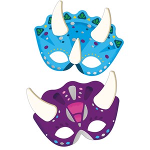 Coffret masques et tatouages dino