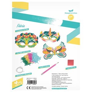 3 masques de fêtes à décorer