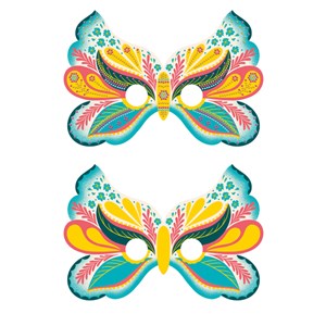 3 masques de fêtes à décorer