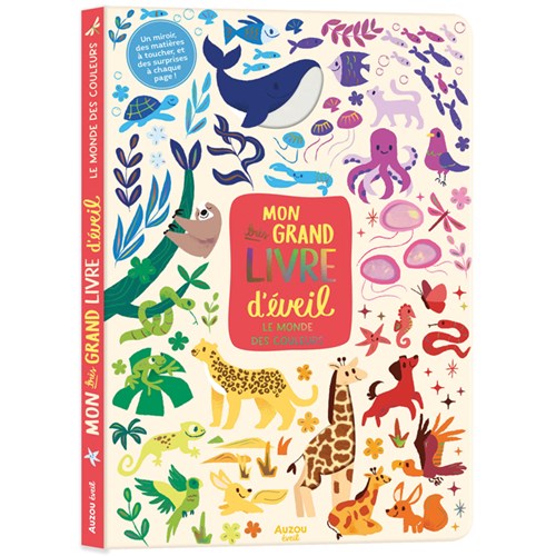 Auzou - Livre Le monde des couleurs