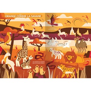 Livre d'éveil Le monde des couleurs