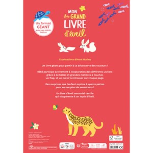 Livre d'éveil Le monde des couleurs