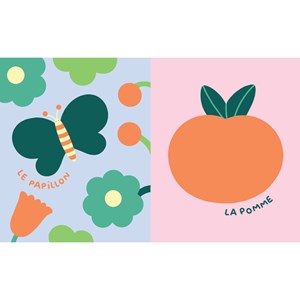 Mon imagier tout doux Dans le jardin