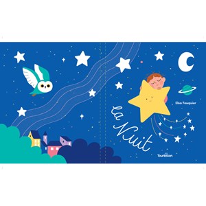 La nuit livre phosphorescent