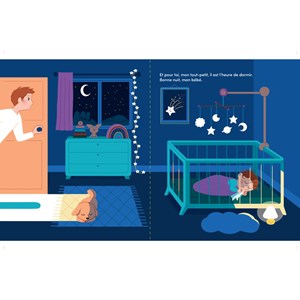 La nuit livre phosphorescent