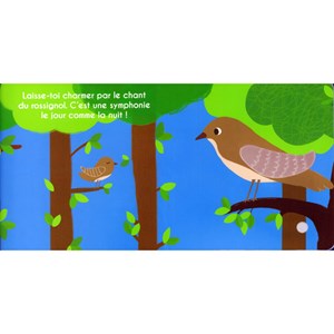 Mes oiseaux sonores à toucher