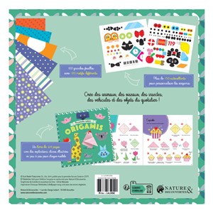 Coffret Mes premières créations origamis