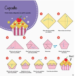 Coffret Mes premières créations origamis