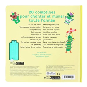 Mon recueil de comptines jeux de doigts