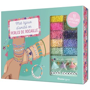 Coffret bijoux d'amitié perles rocaille