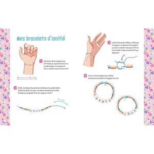 Coffret bijoux d'amitié perles rocaille