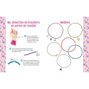 Coffret bijoux d'amitié perles rocaille