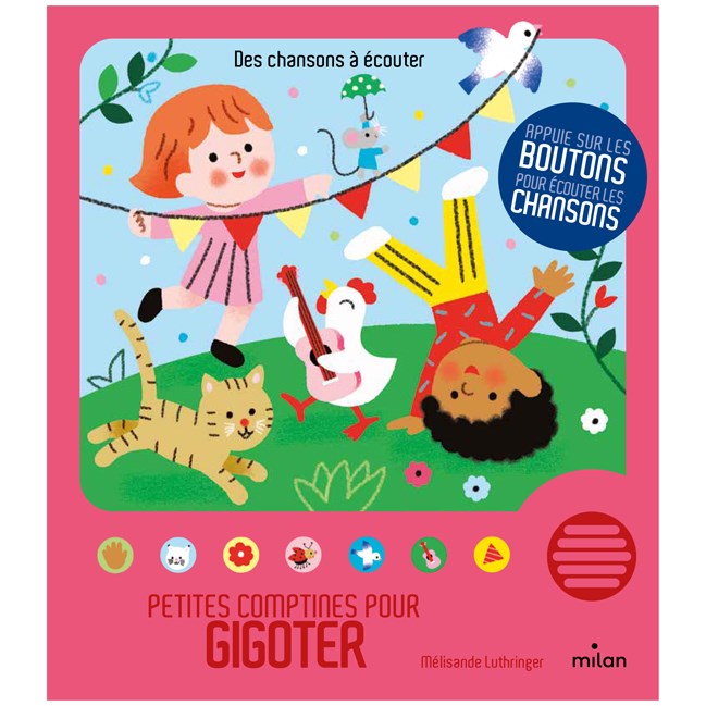 Éditions Milan - Petites comptines pour gigoter
