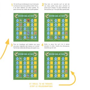 Devine qui je suis - Les dinosaures