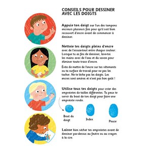 Dessine avec les doigts petites bêtes