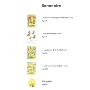 Les 4 saisons de la famille Souris