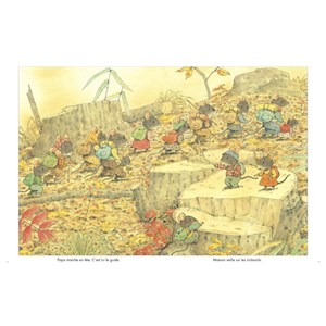 Les 4 saisons de la famille Souris