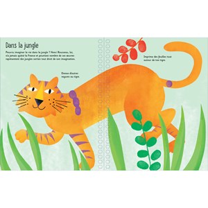 L'art dessine avec les doigts