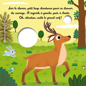 Petit loup dans la forêt