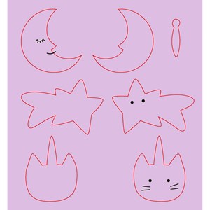 Coffret barrettes paillettes licornes 