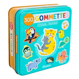 300 gommettes bébés animaux