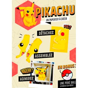 Papertoy à créer Pikachu