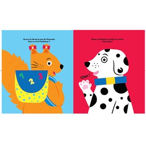 Mon livre d'activités en tissu