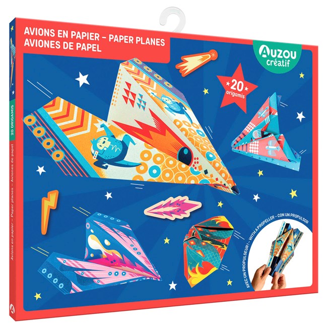 Coffret avions en papier