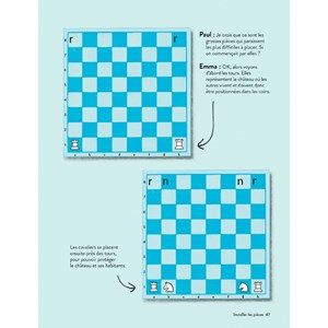 J'apprends à jouer aux échecs