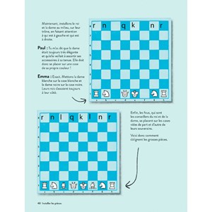 J'apprends à jouer aux échecs