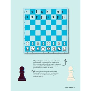 J'apprends à jouer aux échecs