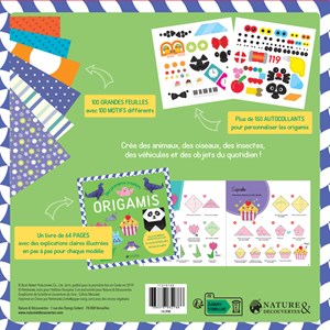 Coffret Mes premières créations origamis En exclusivité