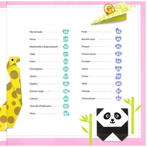 Coffret Mes premières créations origamis En exclusivité